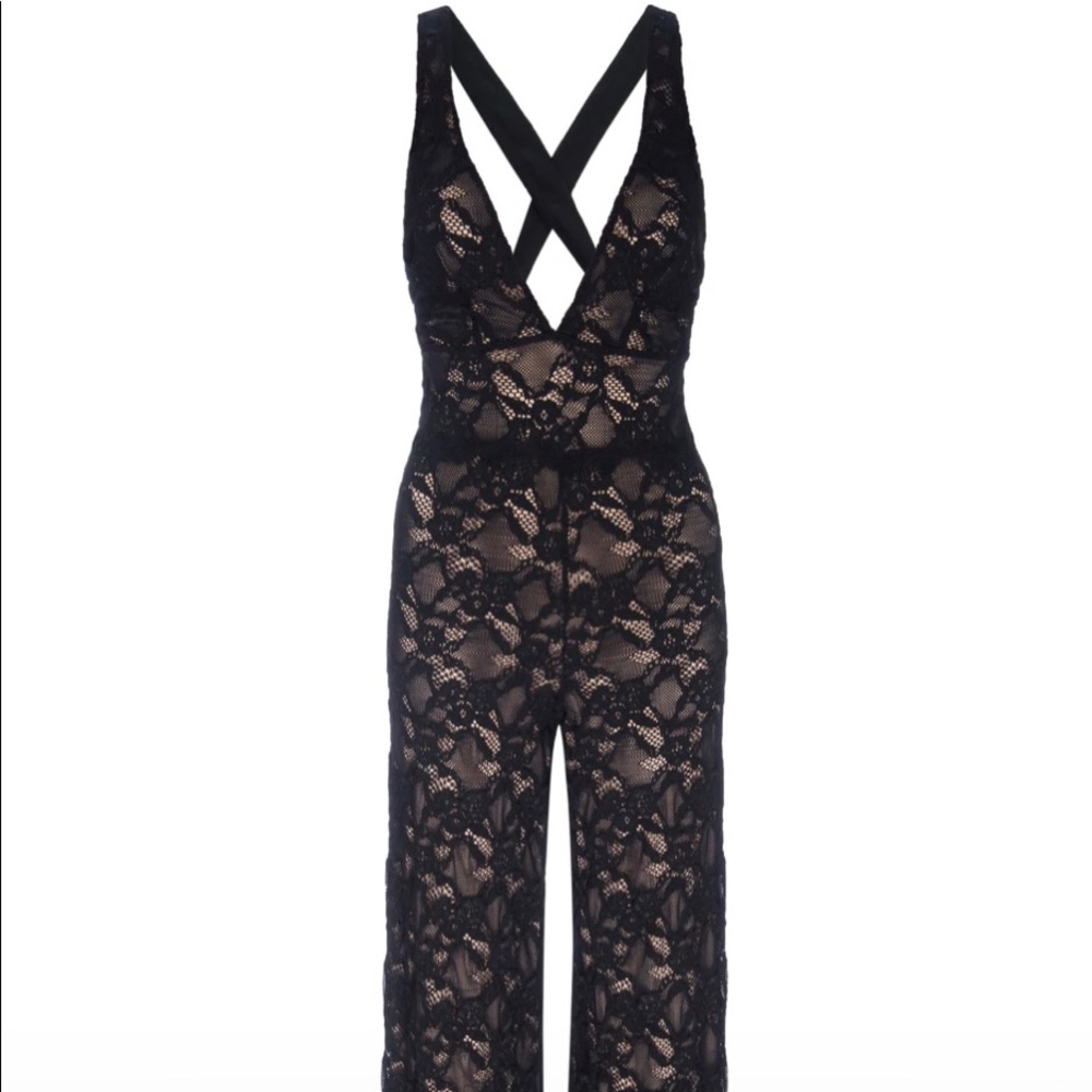 Nightcap Wisteria Lace Jumpsuit